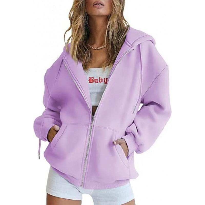 Damen Oversized Kapuzenjacke Drune