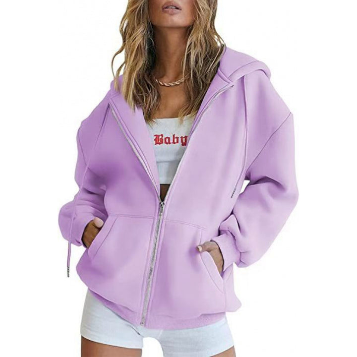 Damen Oversized Kapuzenjacke Drune