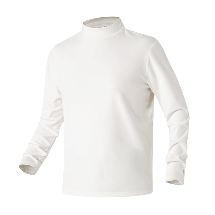 Damen Slim-Fit Langarmshirt mit Stehkragen aus funktionalem Jersey Drune