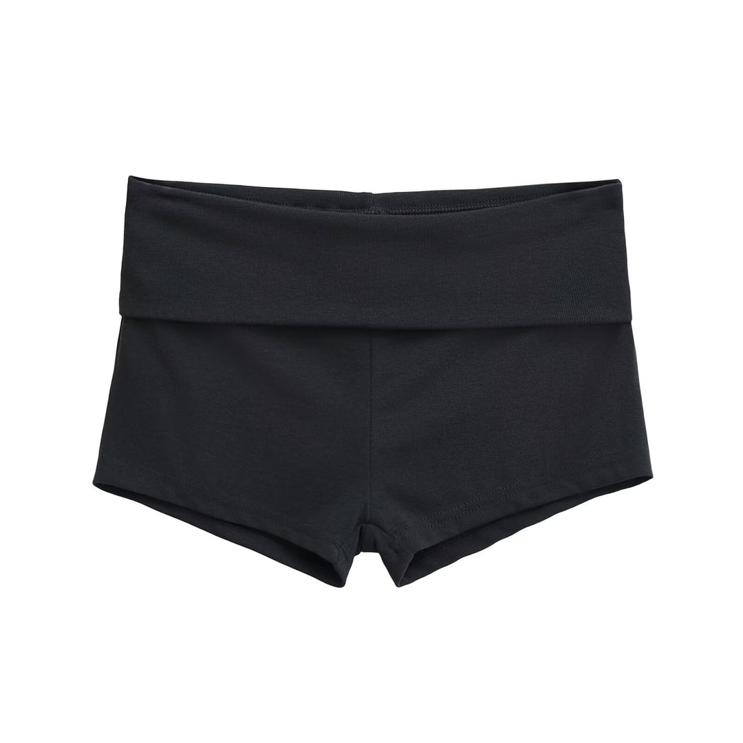 Damen bequeme Sportshorts mit breitem Bund Drune