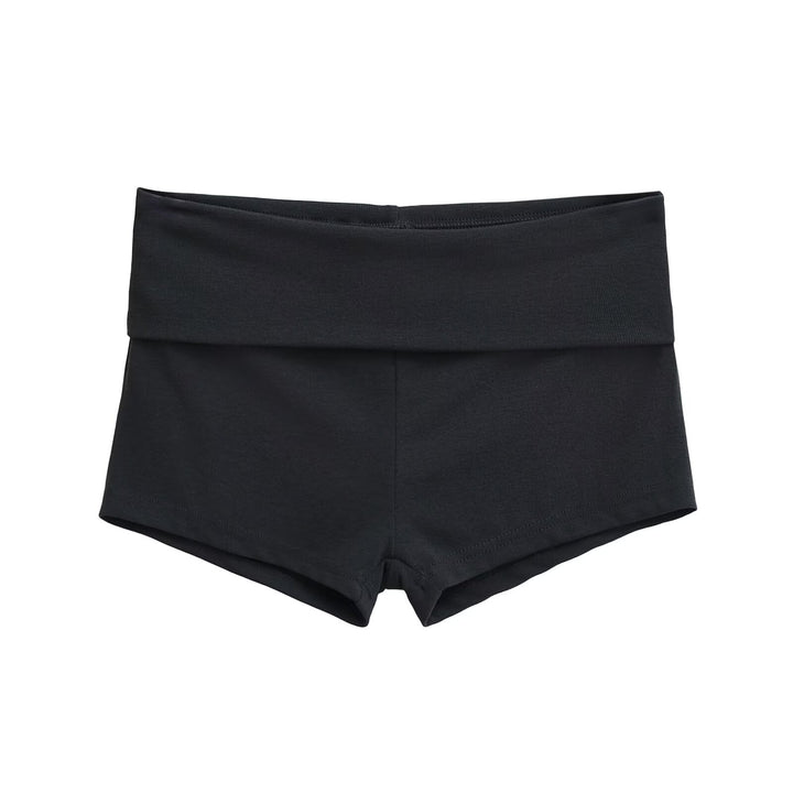 Damen bequeme Sportshorts mit breitem Bund Drune