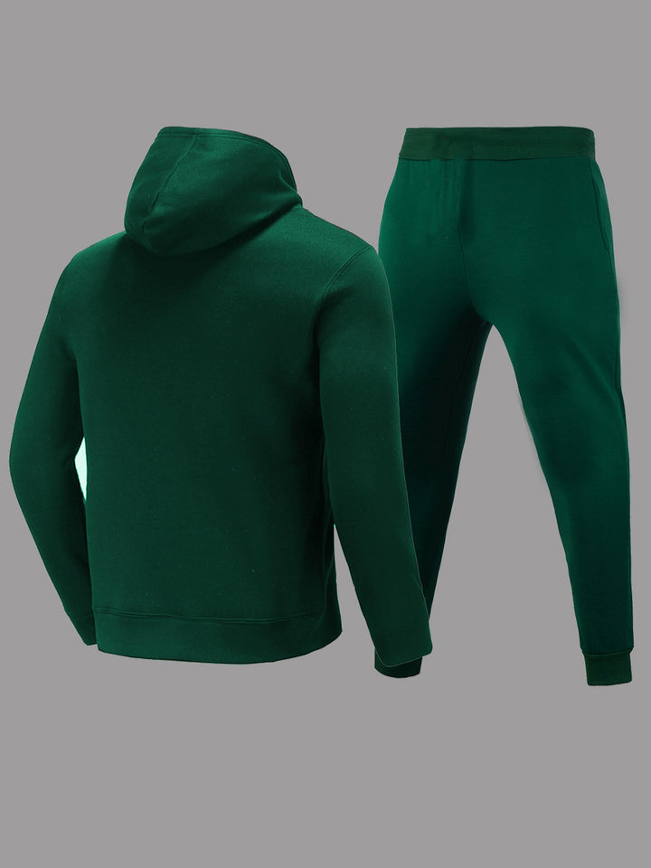 Herren stylisches Kapuzenanzug mit hochmodernem Logo Drune