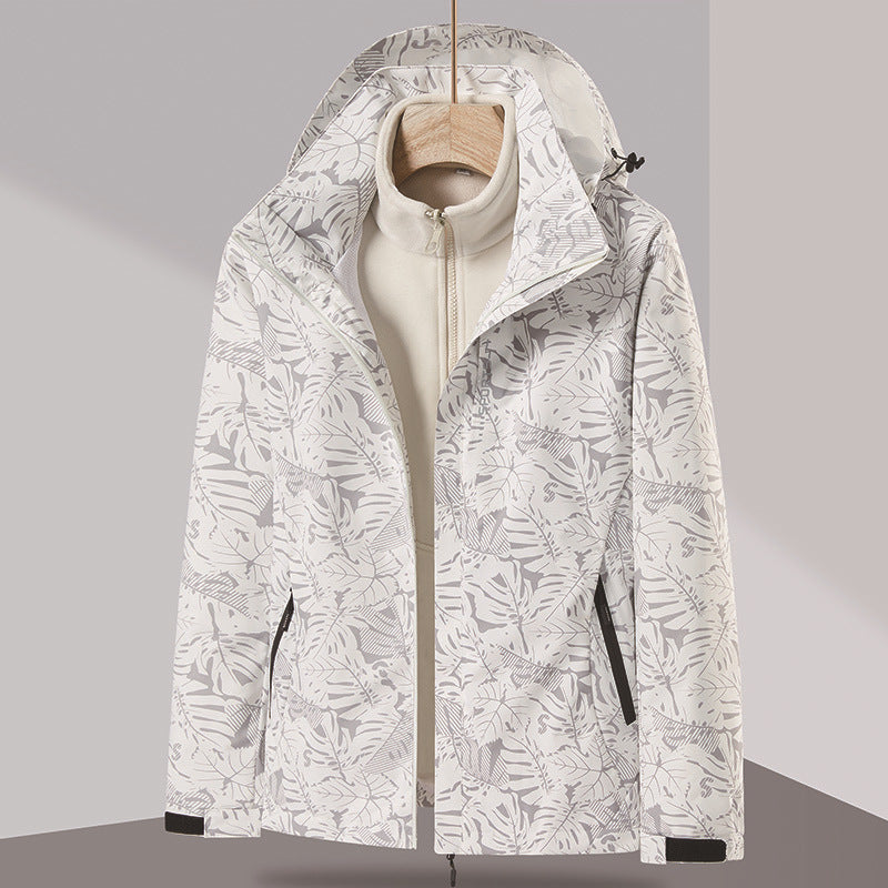 Herren Multifunktionale Übergangsjacke mit Reißverschluss Drune
