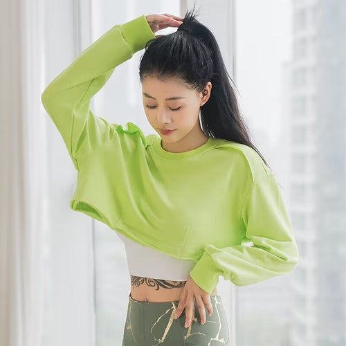 Damen trendiger cropped Pullover Drune