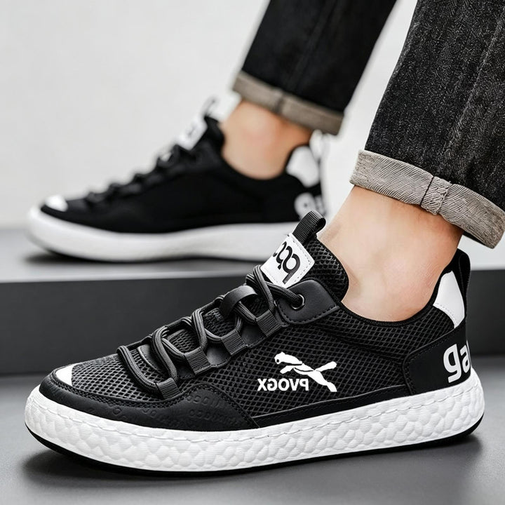 Herren Sportliche Mesh-Sneaker mit Atmungsaktivem Design Drune