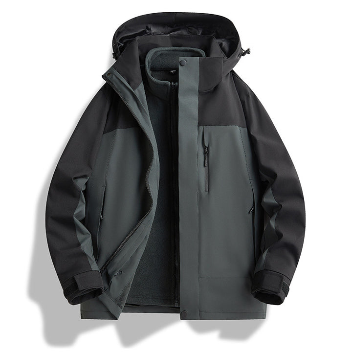Herren Wasserfeste Funktionale Outdoor-Jacke Drune