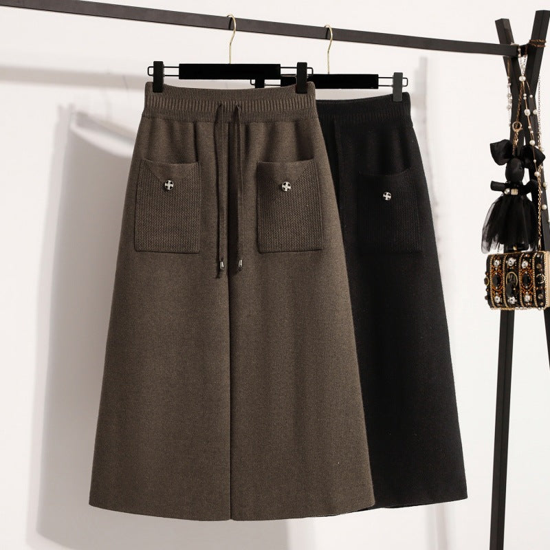 Damen Bequeme und vielseitige Palazzo-Hose Drune