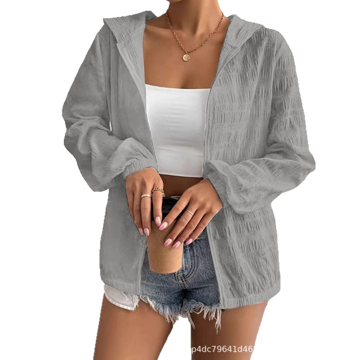 Damen lässige Kapuzenjacke Drune