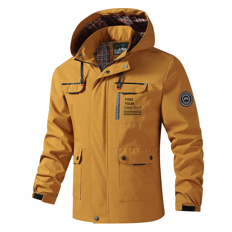 Herren Multifunktionale Outdoorjacke Drune