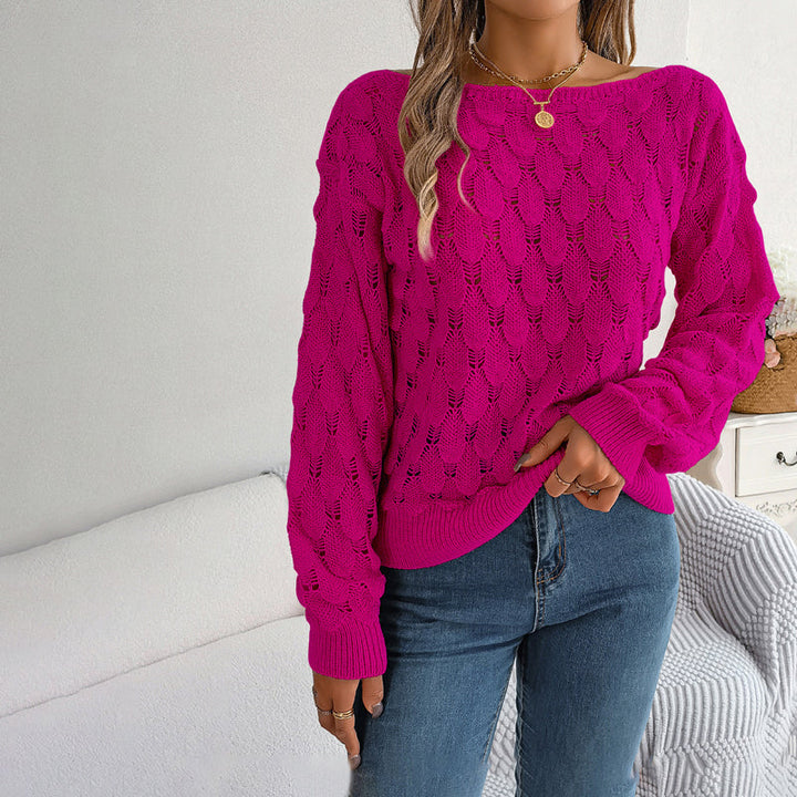 Drune | Hohlstrickpullover Mit Feinem Detailmuster