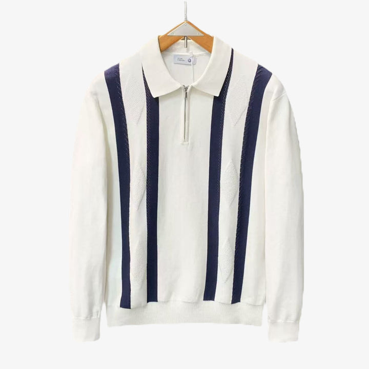 Herren Stilvolles Kurzarm Poloshirt mit strukturiertem Design Drune