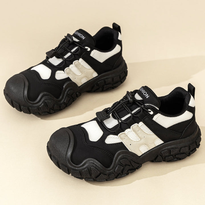 Damen Sportliche Outdoor-Sneaker mit stützender Sohle und atmungsaktiver Mesh-Oberfläche Drune
