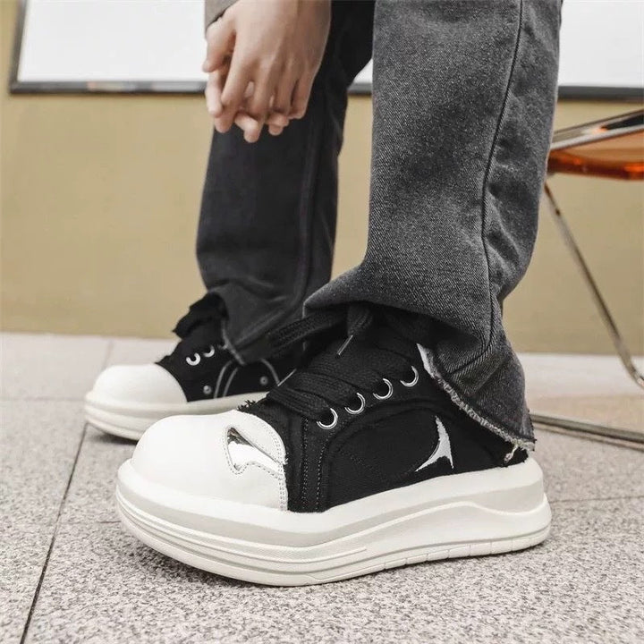 Damen Hochwertige Sneaker mit innovativer Schnürdetails und bequemer Dämpfung Drune