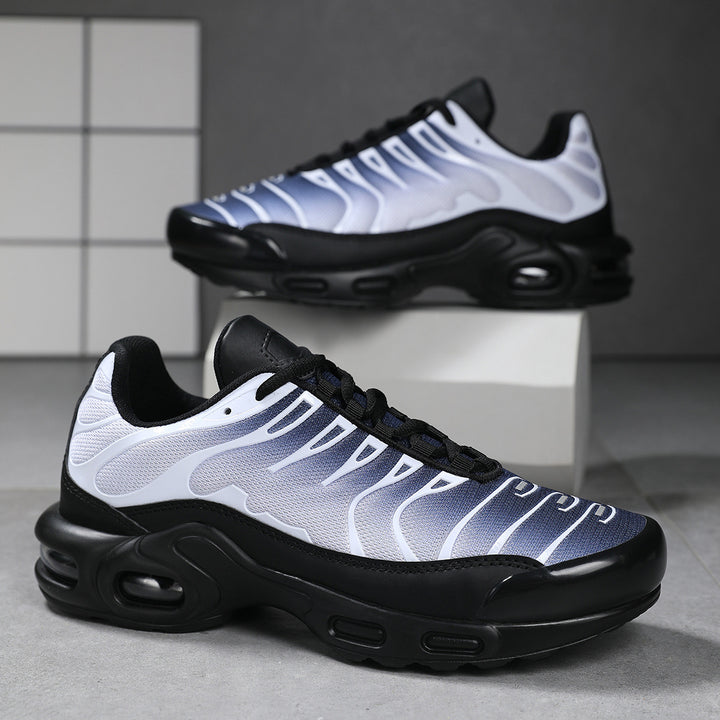 Herren Dämpfende Sport-Sneaker mit sichtbarer Luftkammer und atmungsaktivem Gradient-Strick Drune