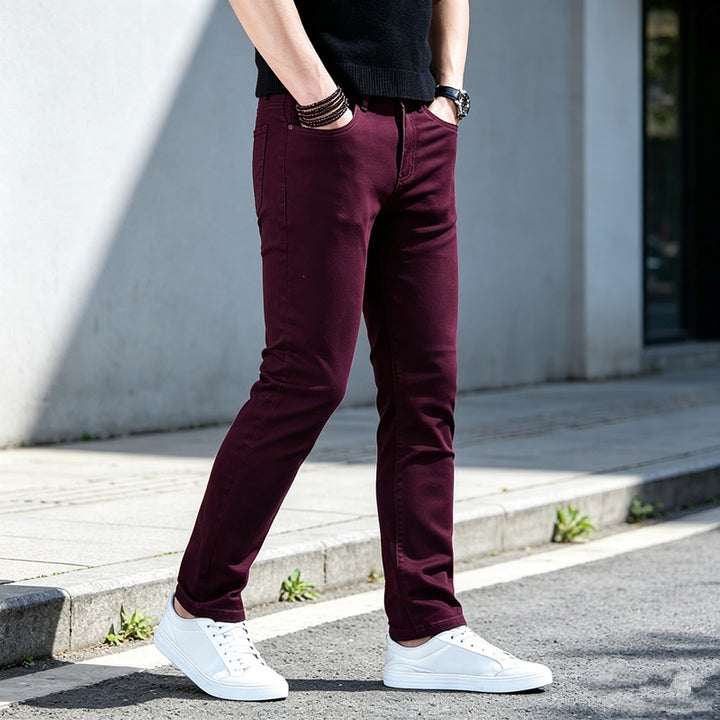 Herren Modische Slim-Fit Hosen Drune