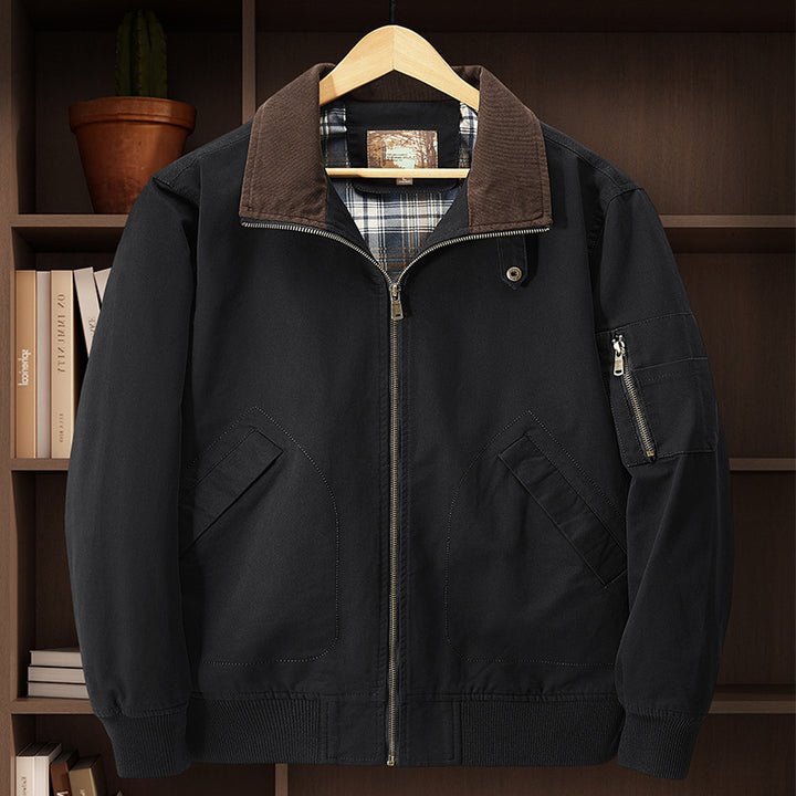 Herren Cordkragen-Fieldjacke Drune