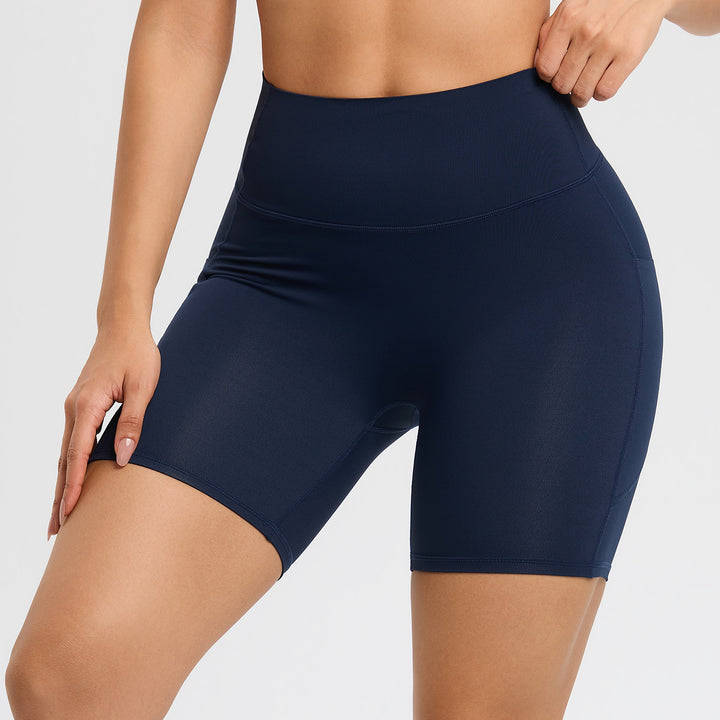 Drune | Eis Seide Yoga-Shorts für Frauen