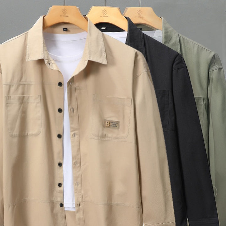 Herren Praktische und moderne Hemdjacke Drune