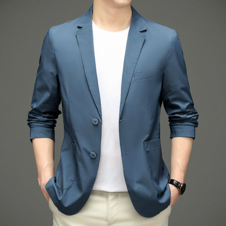 Herren legerer Blazer mit modernem Schnitt und praktischen Taschen Drune