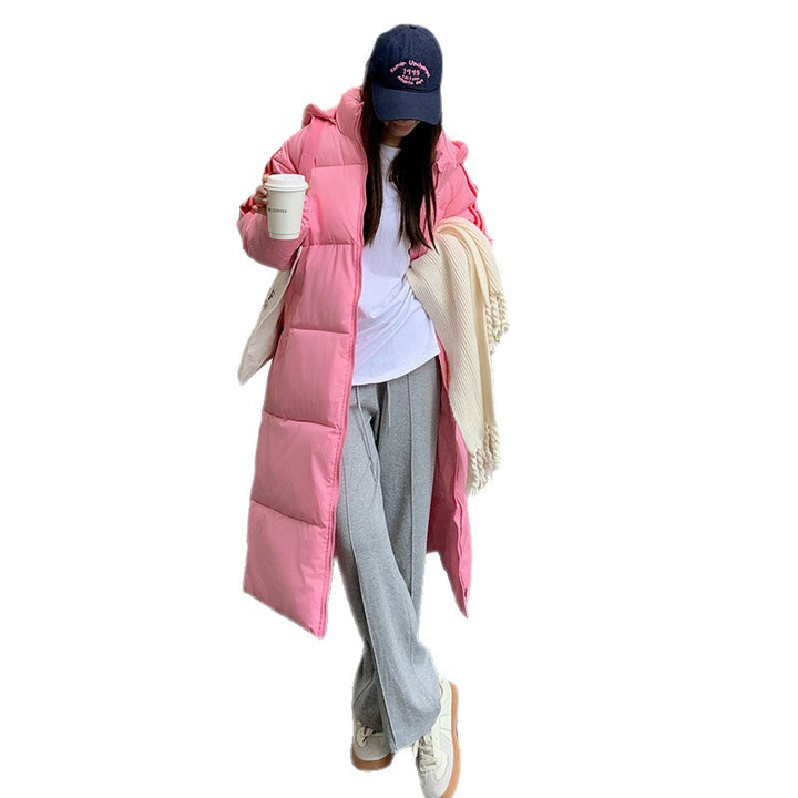 Drune | Warme Lange Puffer Winterjacke für Damen