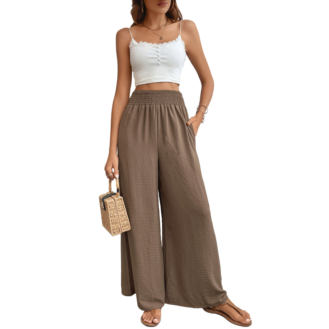 Damen Weite, bequeme Palazzo-Hose Drune