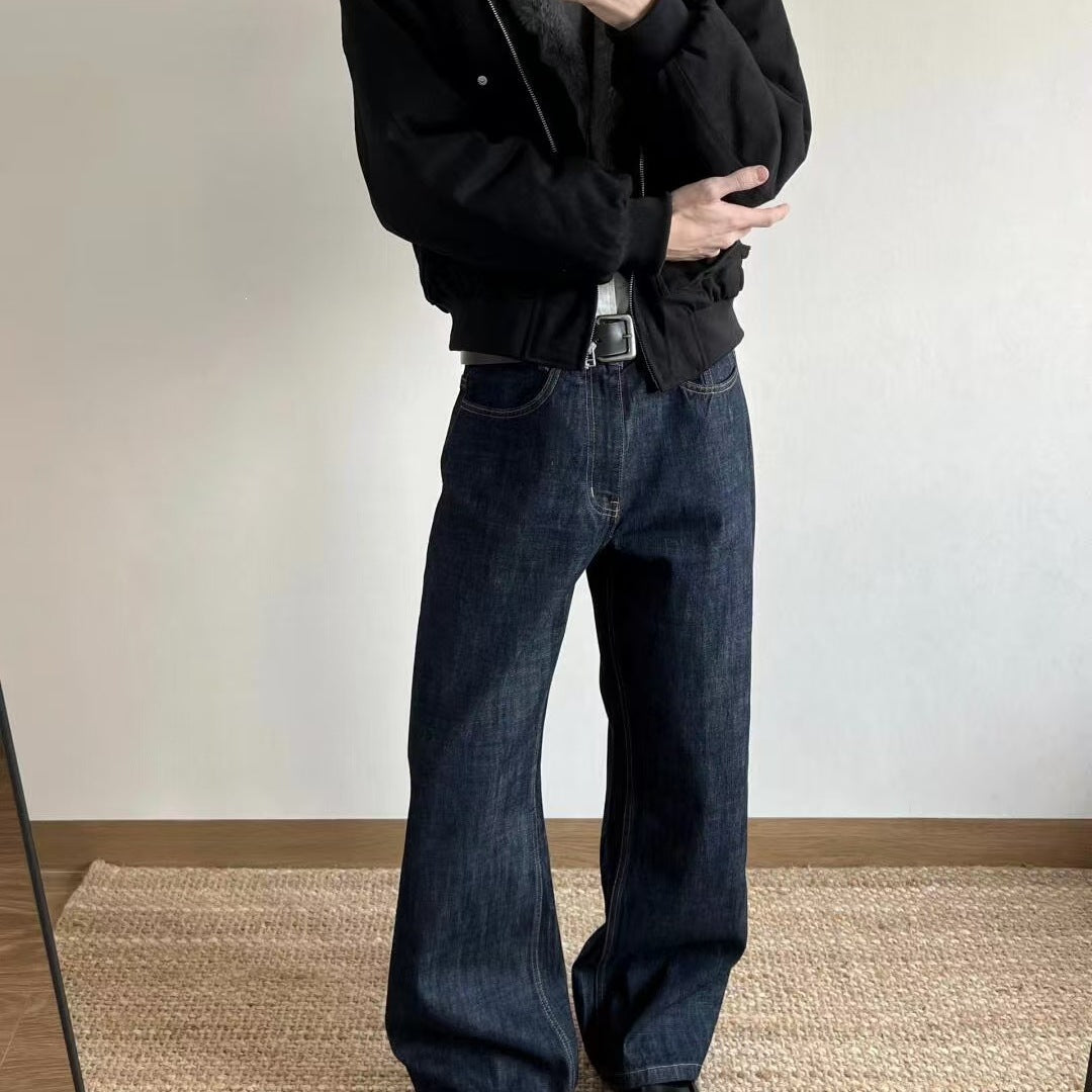 Damen Modische Weitgeschnittene Jeans Drune