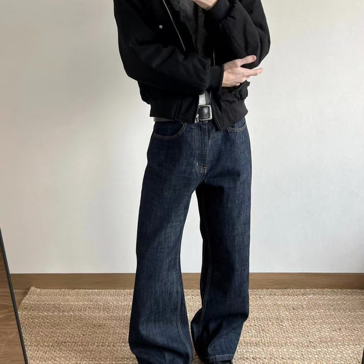 Damen Modische Weitgeschnittene Jeans Drune
