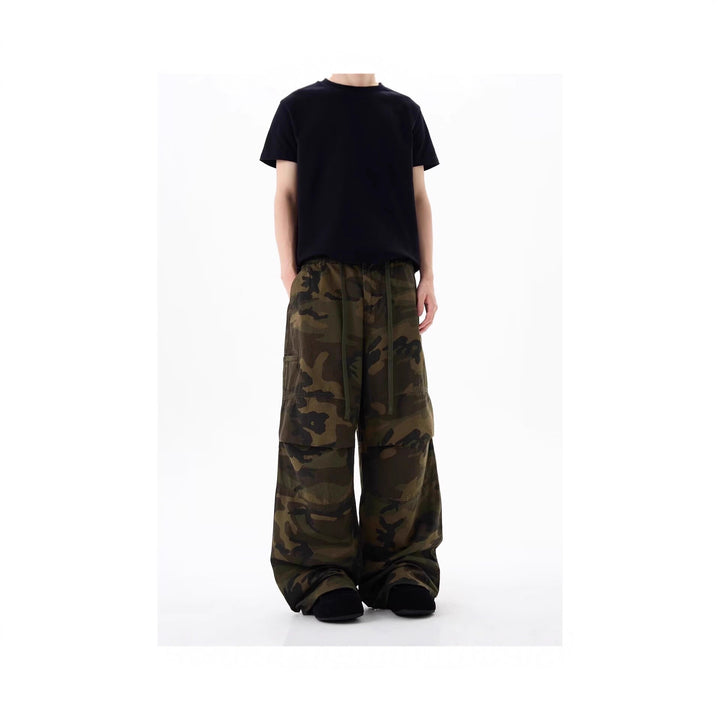 Herren Urbaner Cargo-Style Stoffhose Drune
