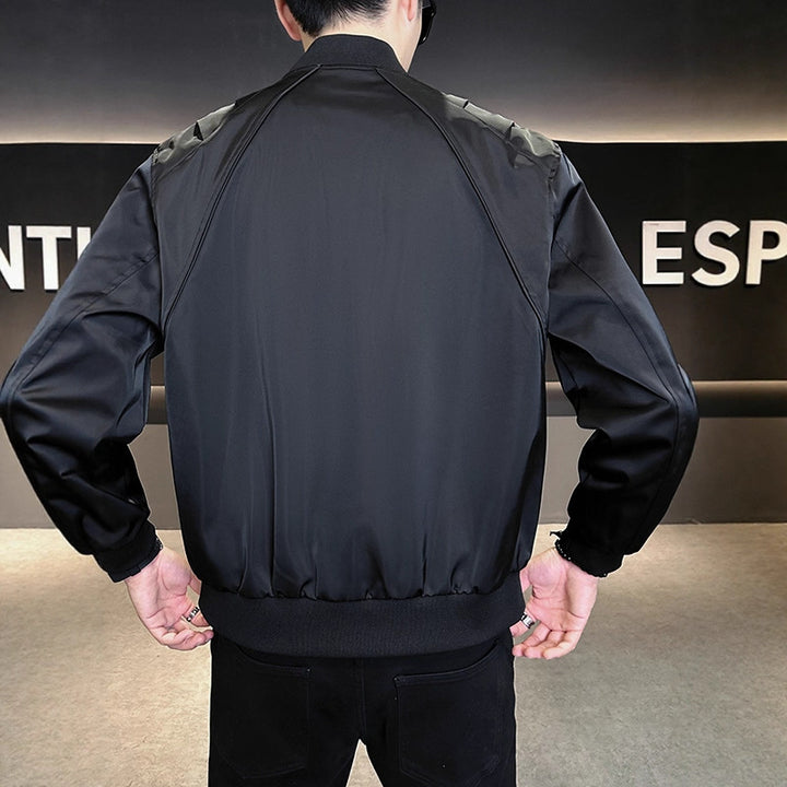 Herren Modische Bomberjacke mit praktischen Taschen Drune