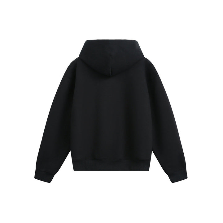 Unisex Kapuzenpullover im Oversize-Schnitt mit verschwommenem Figur-Grafikprint Drune