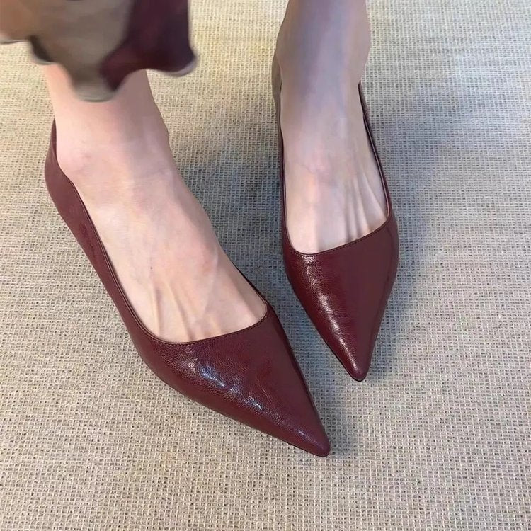 Damen elegante Pumps mit modischem Spitzendesign und bequemer Innensohle Drune