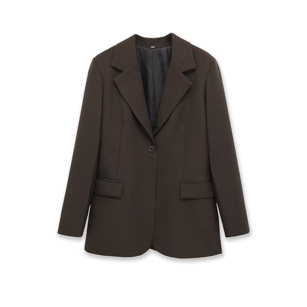 Damen Blazer mit schickem Schnitt und Taschen Drune