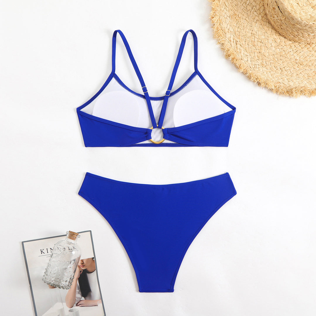 Damen Sportlicher Bikiniset Drune