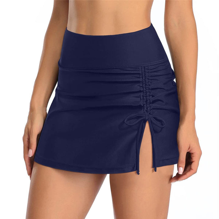 Damen Wickelrock mit seitlichem Raffungselement Drune