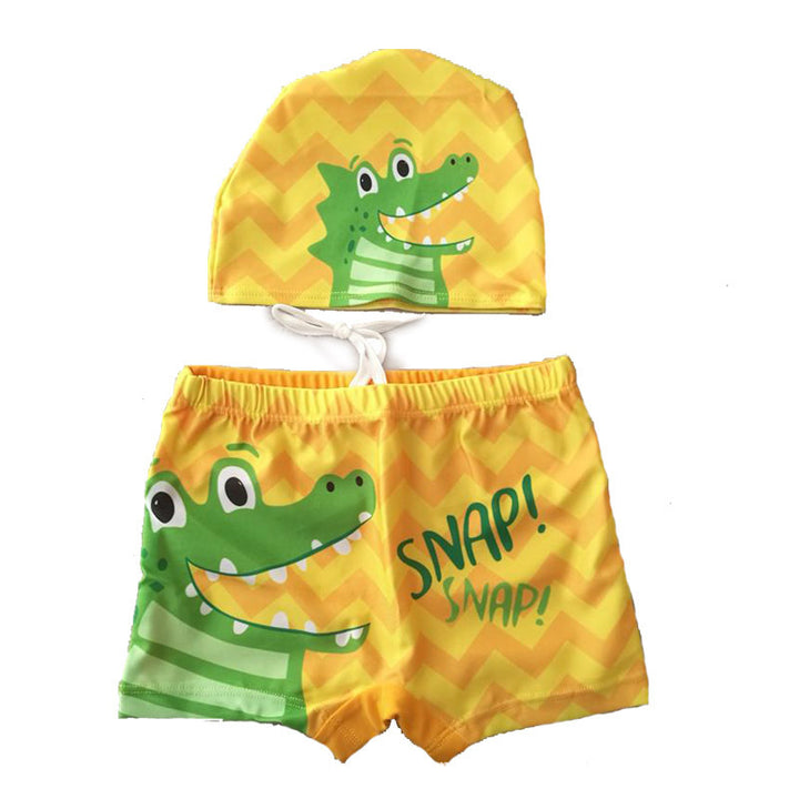 Jungen Schwimmset mit fröhlichem Dinosaurier-Motiv Drune