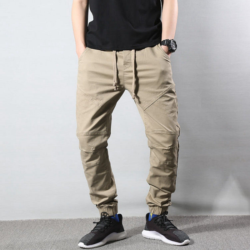 Herren Bequeme Cargo-Hose mit elastischem Bund Drune