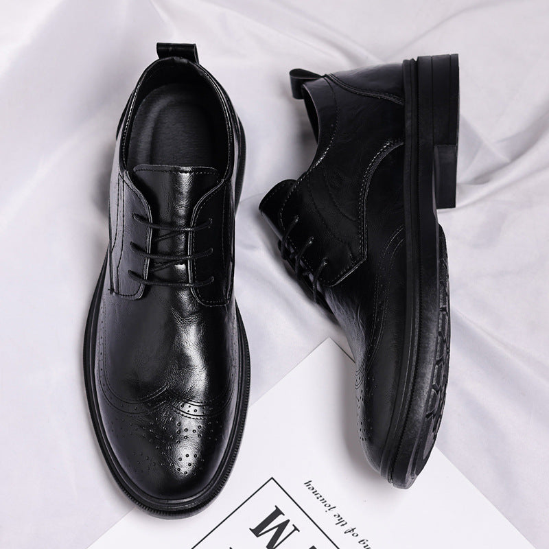 Herren elegante Leder Dress Schuhe Drune