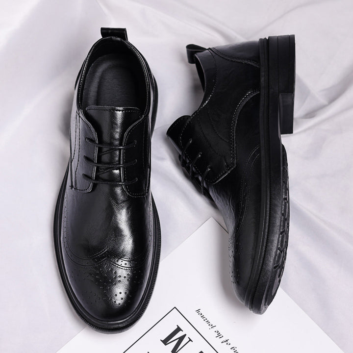 Herren elegante Leder Dress Schuhe Drune