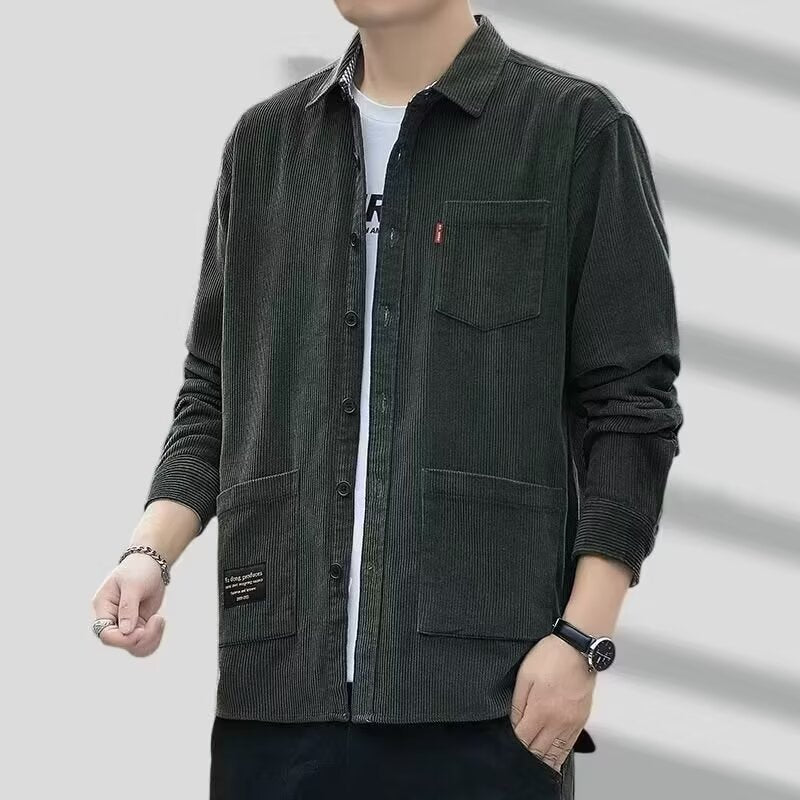 Herren modische Cordjacke Drune