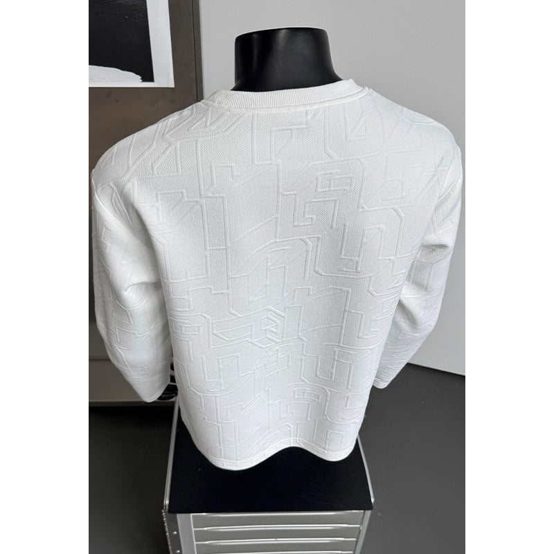 Herren Modischer Sweatshirt mit innovativem Design Drune