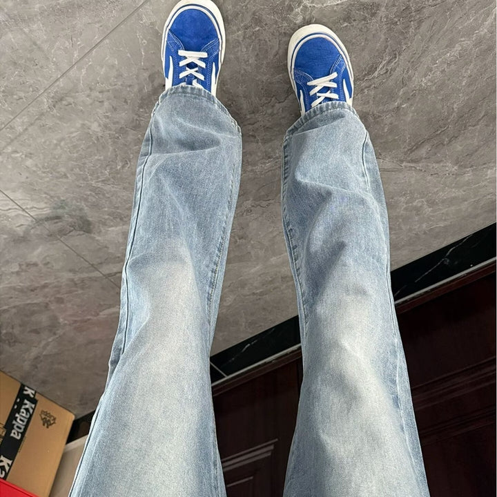 Damen Weitgeschnittene Denim-Jeans Drune