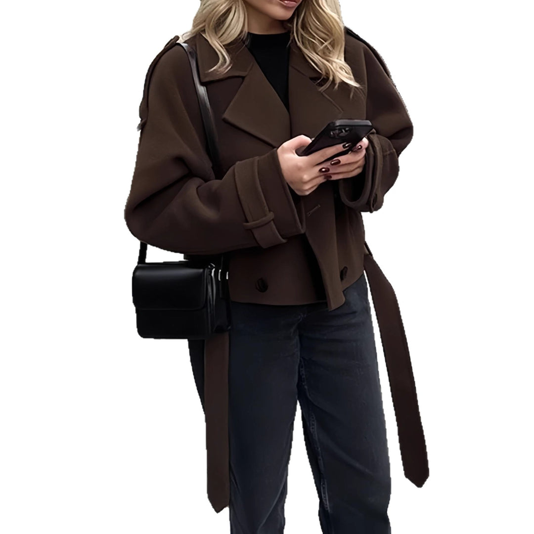 Damen Modische Oversized Jacke