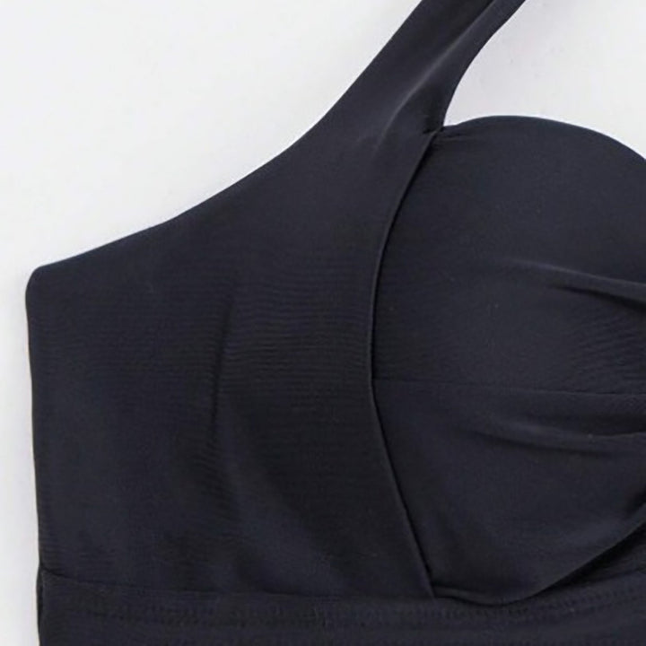 Damen Bikiniset mit eleganter Hochtaillierung und bequemen Trägern Drune