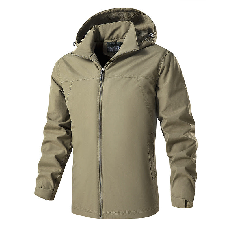 Herren Leichte, winddichte Jacke Drune