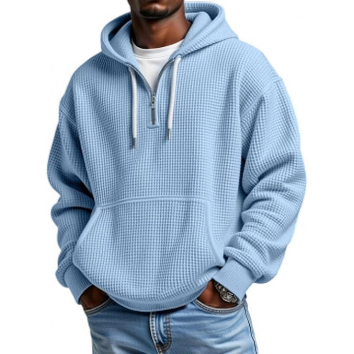 Herren lässiger Hoodie mit innovative Struktur Drune