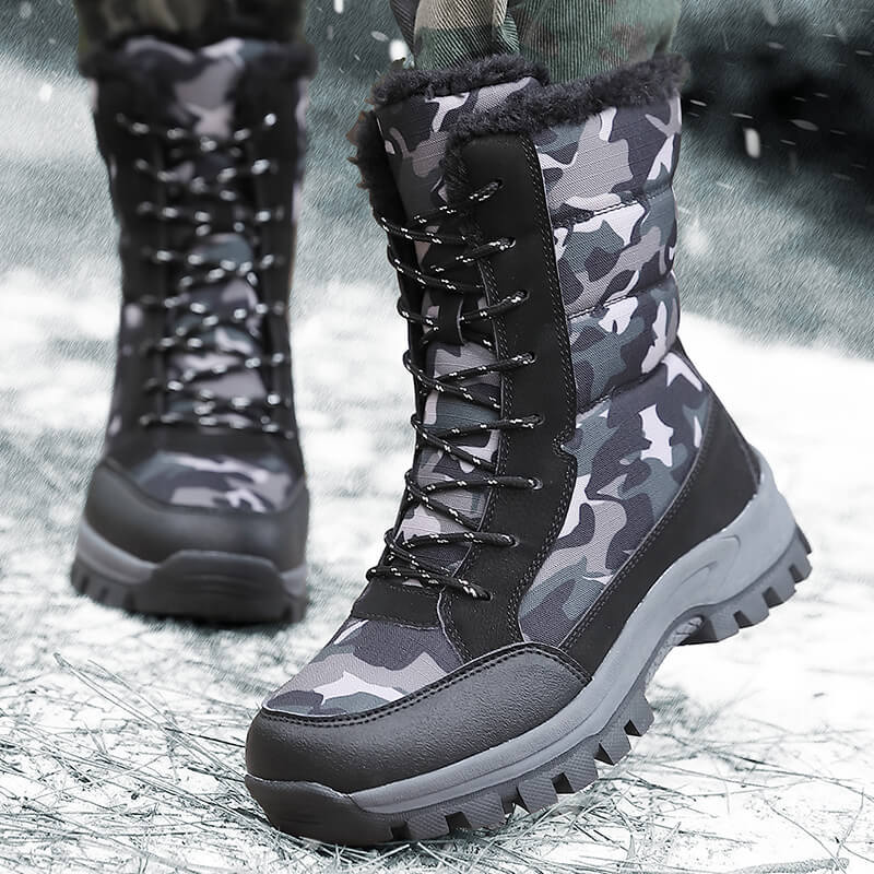 Damen Winterboots mit robustem Profil und isolierendem Futter Drune
