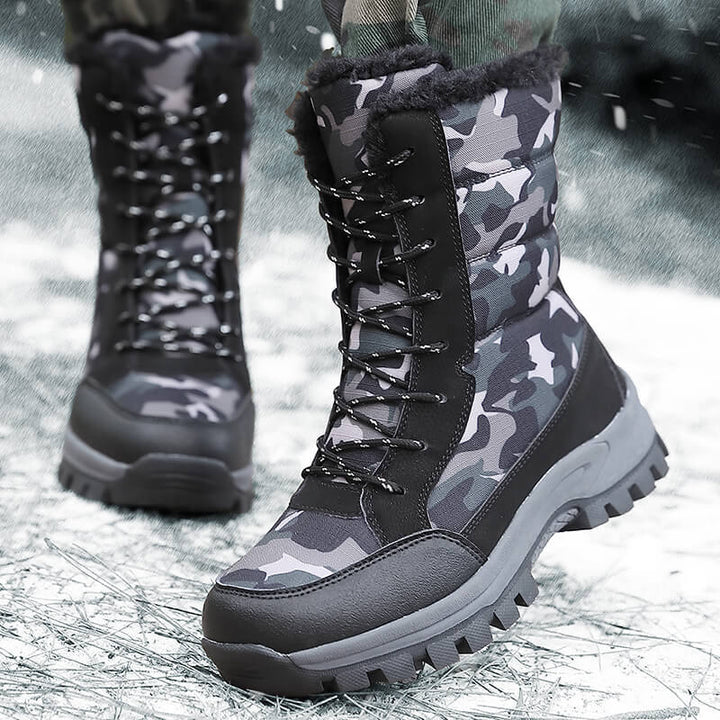 Damen Winterboots mit robustem Profil und isolierendem Futter Drune