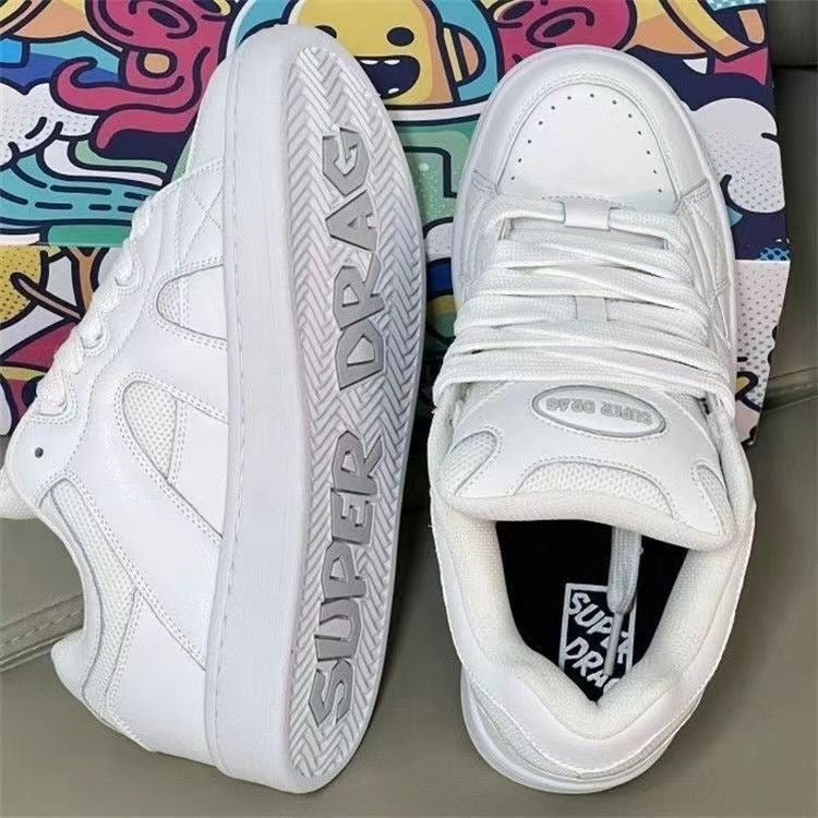 Damen Lifestyle Sneakers mit atmungsaktiver Mesh-Struktur und rutschfester Sohle Drune