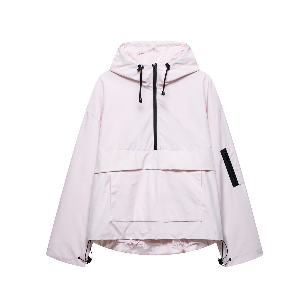Damen Funktionsjacke mit praktischen Taschen und verstellbarem Bund Drune