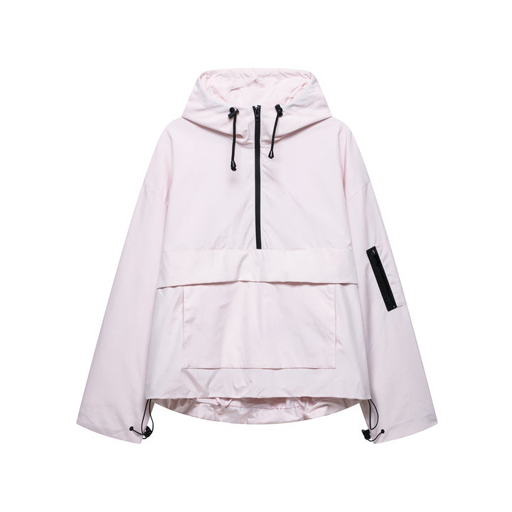 Damen Funktionsjacke mit praktischen Taschen und verstellbarem Bund Drune
